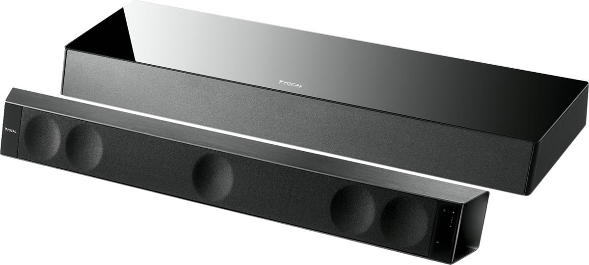 Focal DIMENSION 5.1 Soundbar - Soundbar with Dimension Sub behind