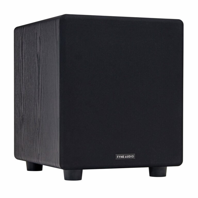 Fyne Audio F3-10 Active Subwoofer - Black Ash