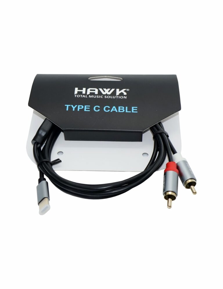 Hawk HC2RLU USB-C to Dual RCA Cable (1.8m)