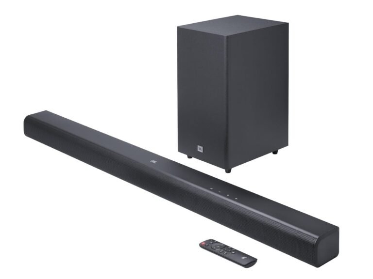JBL Cinema SB590 3.1-Channel Dolby Atmos Soundbar with Wireless Subwoofer