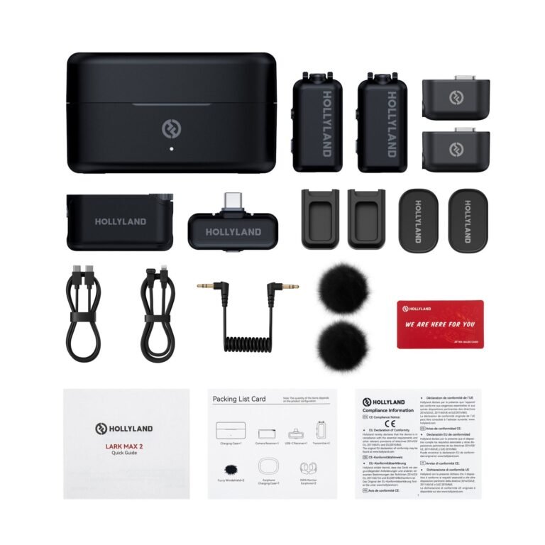 Hollyland LARK MAX 2 Combo Wireless Microphone System