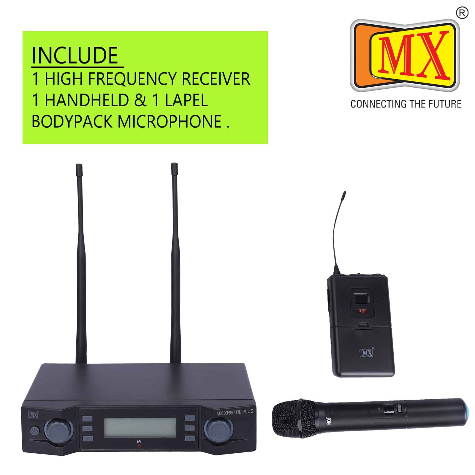 MX XR80HL PLUS UHF WIRELESS MICROPHONE - Image 5