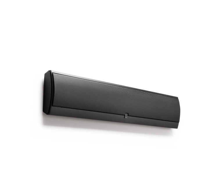 Definitive Technology MYTHOS LCR-75 Ultra-Slim On-Wall LCR Speaker for 75-inch TVs - angle view