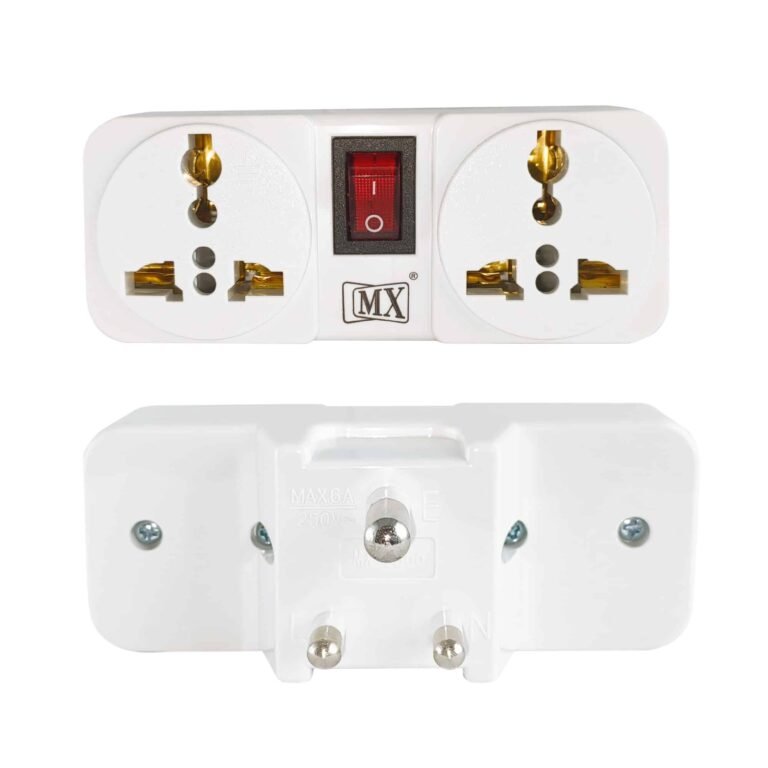 MX 3866 3-Pin 2-Way Universal Socket