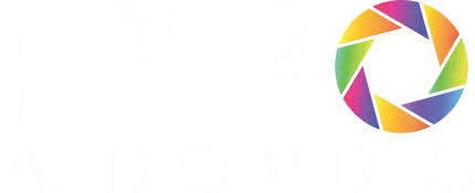 Pro audio video logo