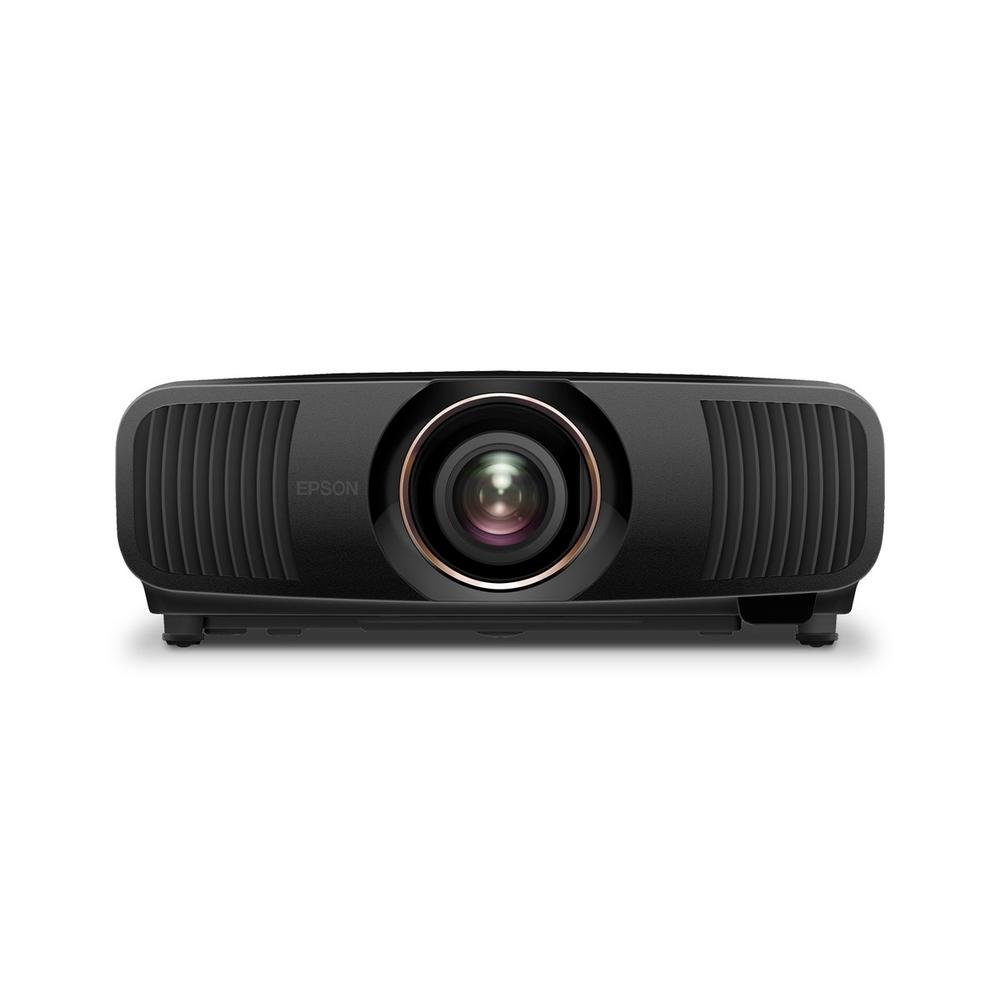 Epson EH-QB1000B 4K HDR Laser Home Cinema Projector - front view, black chassis