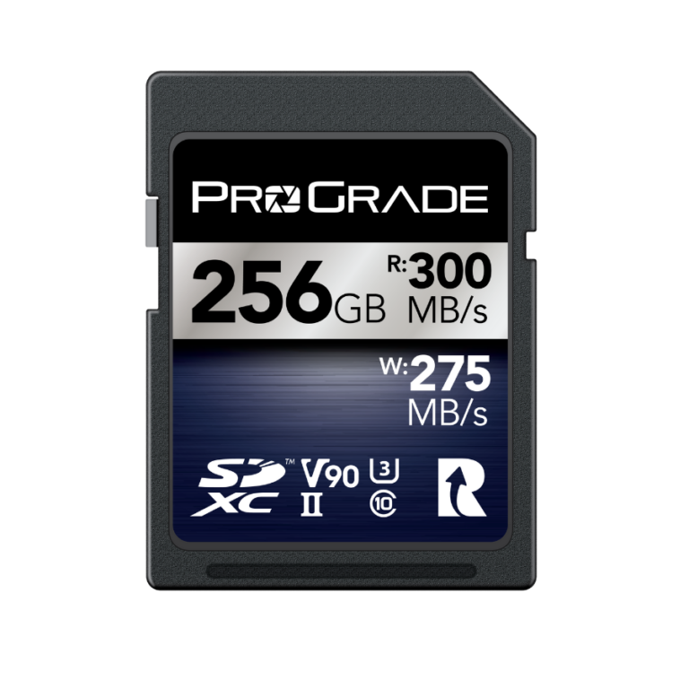ProGrade Digital 256GB SDXC UHS-II V90 Memory Card (300MB/s)