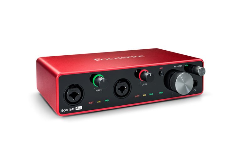 Focusrite SCARLETT 4I4 3rd Gen USB Audio Interface
