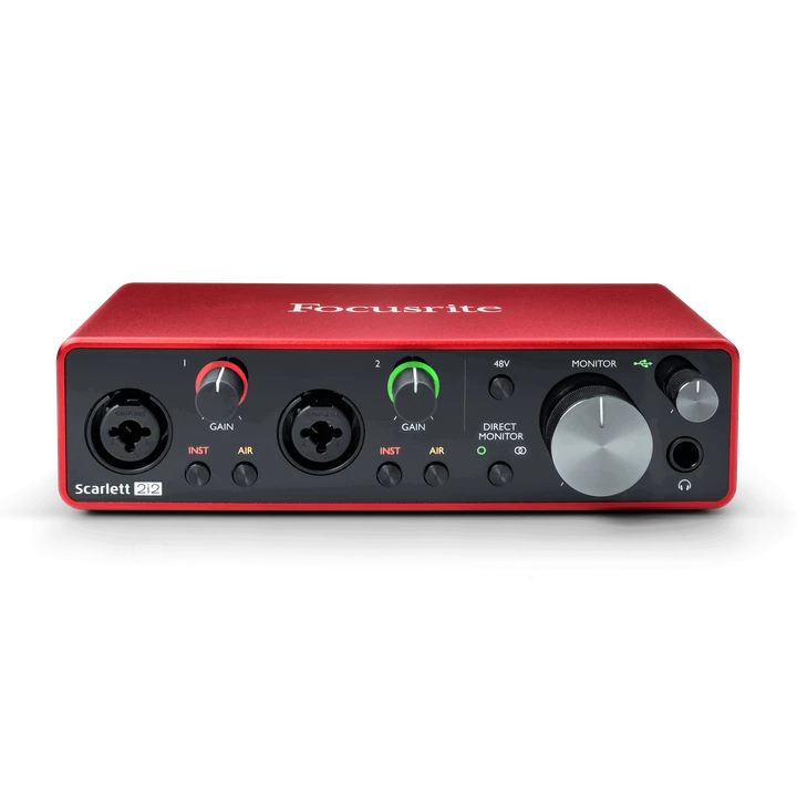 Focusrite SCARLETT 2I2 3rd Gen USB Audio Interface