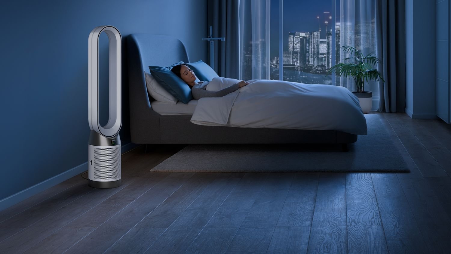 Dyson Cool TP11 Air Purifier (White/Silver) — air purifier and cooling fan - product photo 2