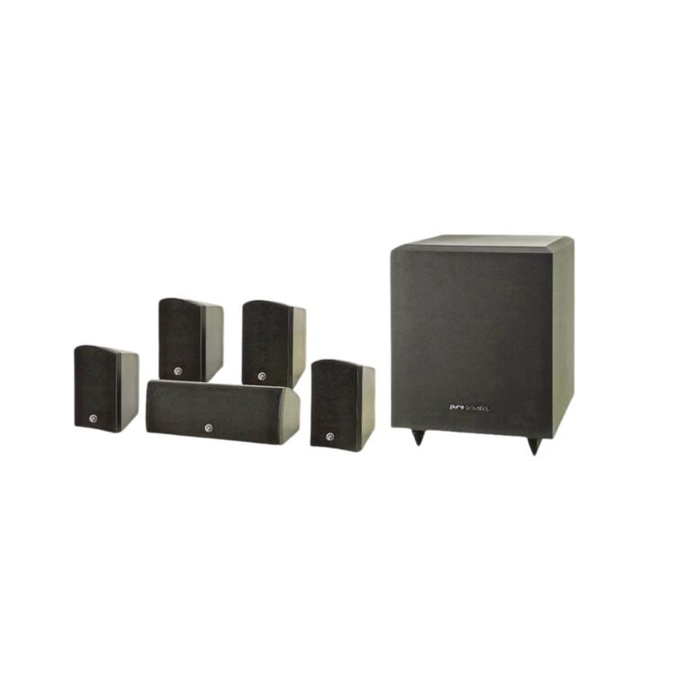 Pure Acoustics MovieMate PHT851 5.1 Satellite Speaker Package