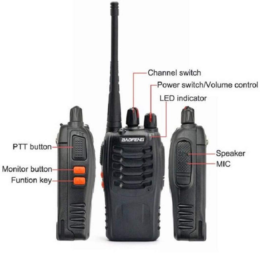 Baofeng BF-888S UHF Walkie-Talkies — Pair