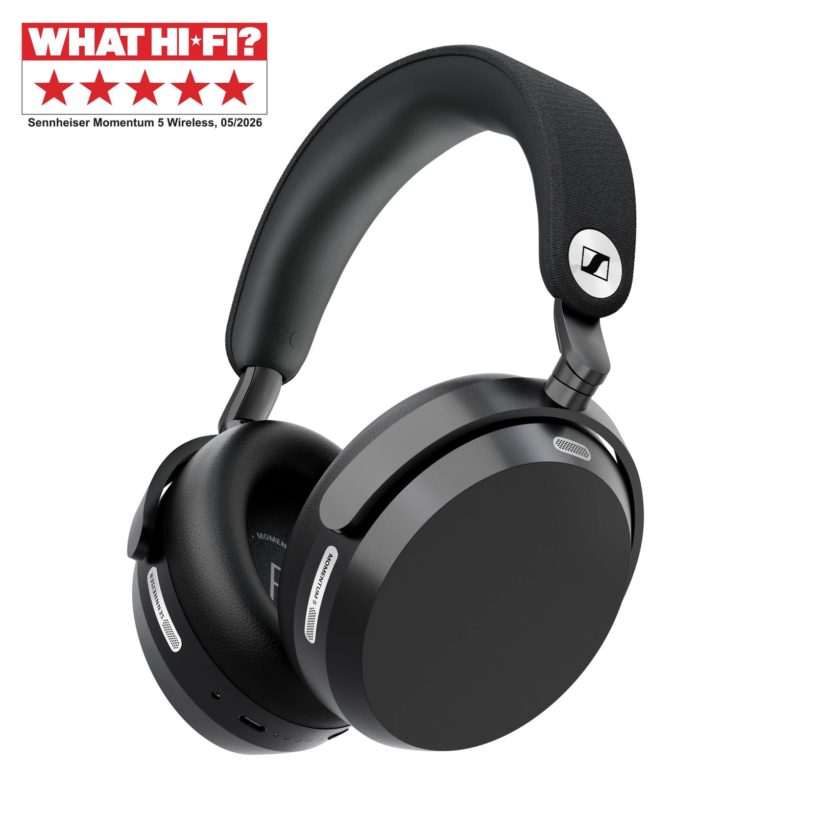 Sennheiser Momentum 5 Wireless - Over-Ear Noise Cancelling Bluetooth Headphones - view 2