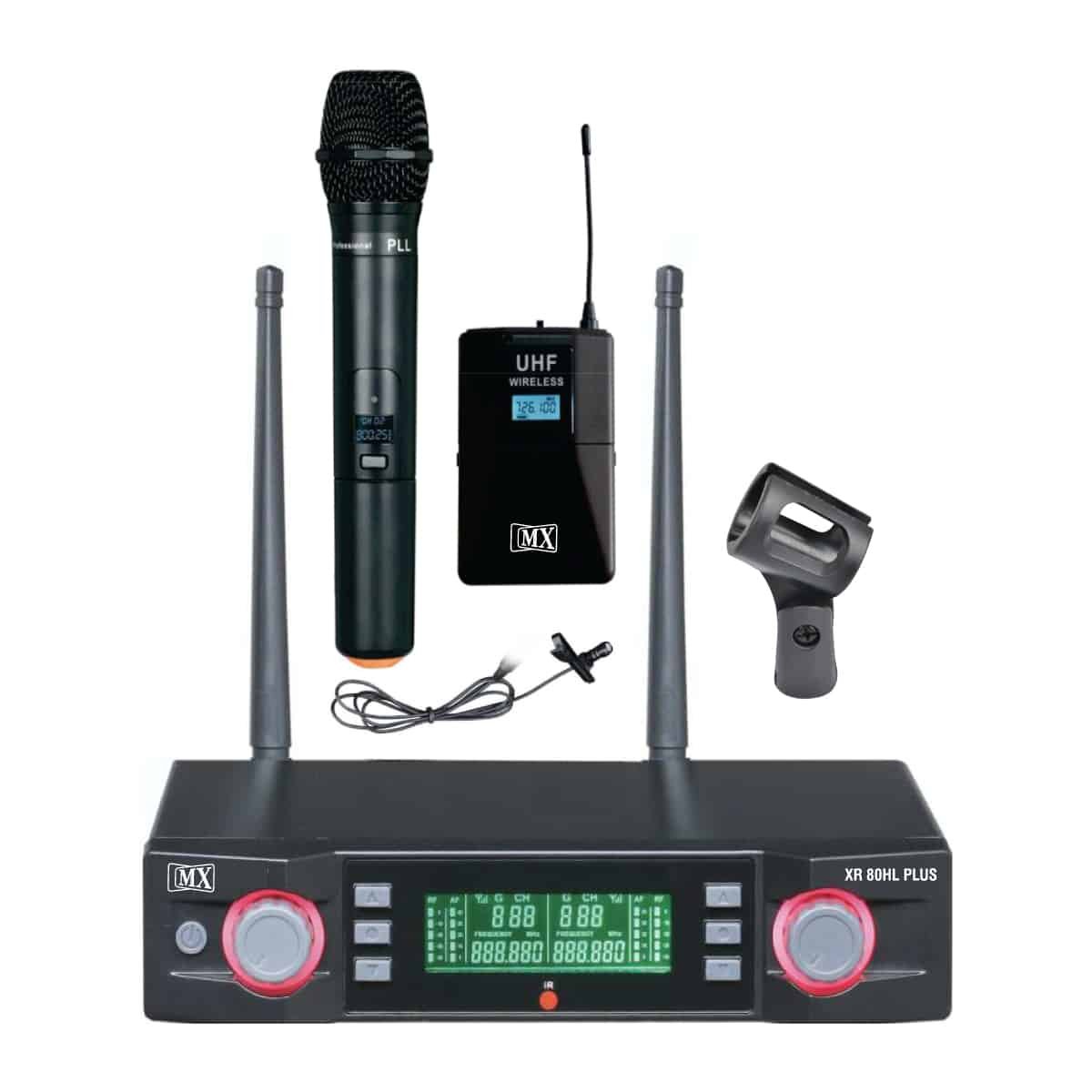 MX XR80HL PLUS UHF WIRELESS MICROPHONE - Image 2