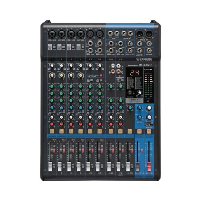 Yamaha MG12XU 12-Input Stereo Mixer with USB and SPX Effects - Image 3