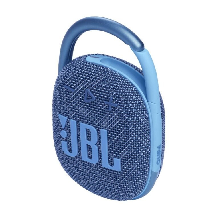 JBL Clip 4 Eco Portable Bluetooth Speaker - Blue