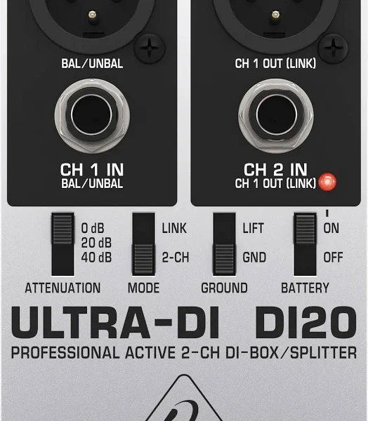 Behringer ULTRA-DI DI20 Active DI Box