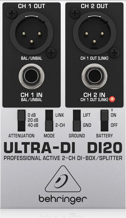 Behringer ULTRA-DI DI20 Active DI Box