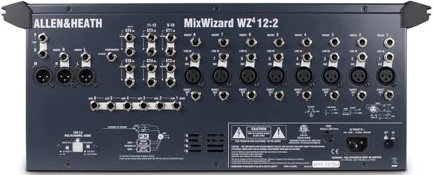 Allen & Heath MixWizard WZ4 12:2 Analogue Mixer - Image 4