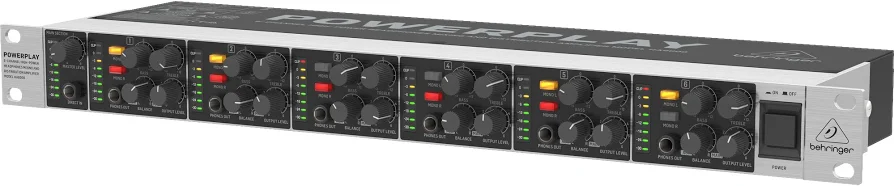 Behringer POWERPLAY HA6000 6-Channel Headphone Amplifier - Image 2