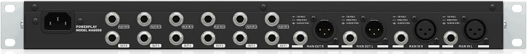 Behringer POWERPLAY HA6000 6-Channel Headphone Amplifier - Image 3