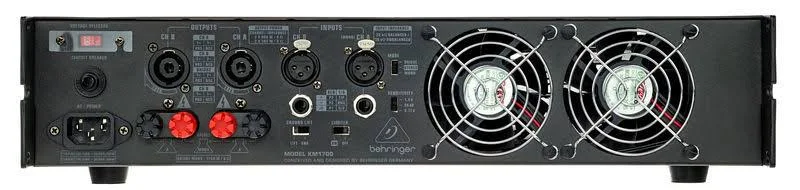 Behringer KM1700 Stereo Power Amplifier - Image 7