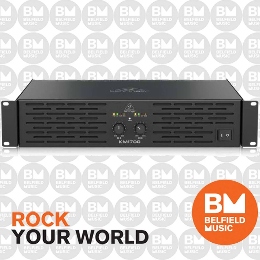 Behringer KM1700 Stereo Power Amplifier - Image 9