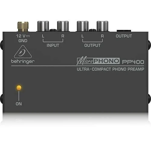 Behringer MICROPHONO PP400 Phono Preamplifier