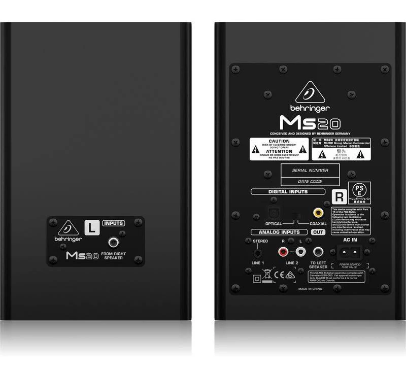 Behringer MS20 Digital Stereo Monitor System - Image 4
