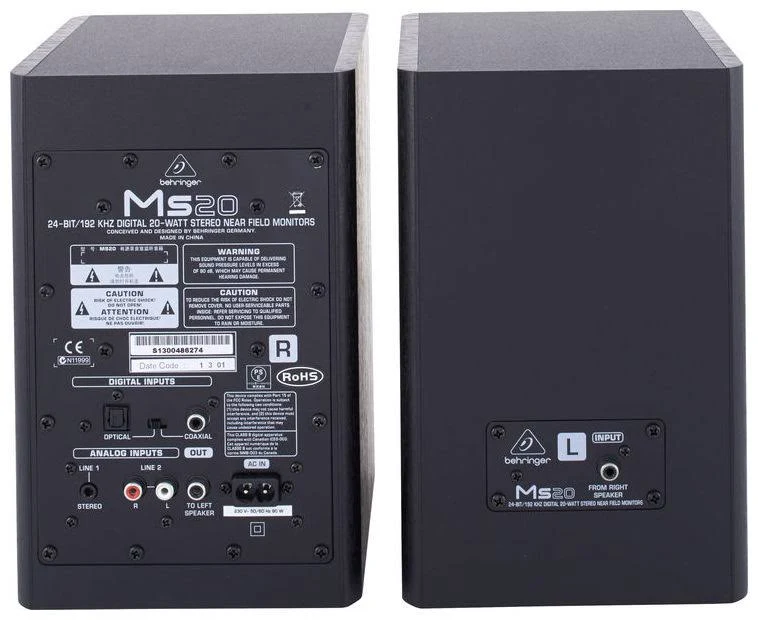Behringer MS20 Digital Stereo Monitor System - Image 6
