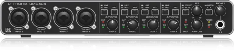 Behringer U-PHORIA UMC404HD USB Audio Interface