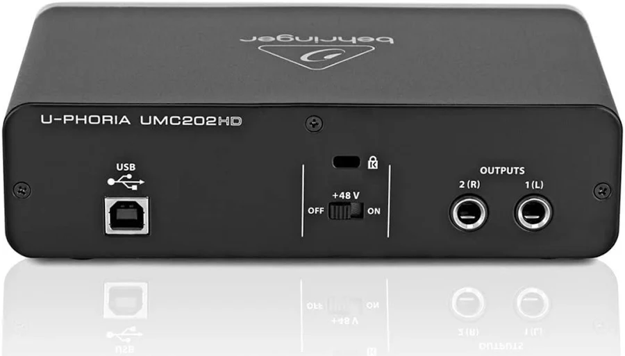 Behringer U-PHORIA UMC202HD USB Audio Interface