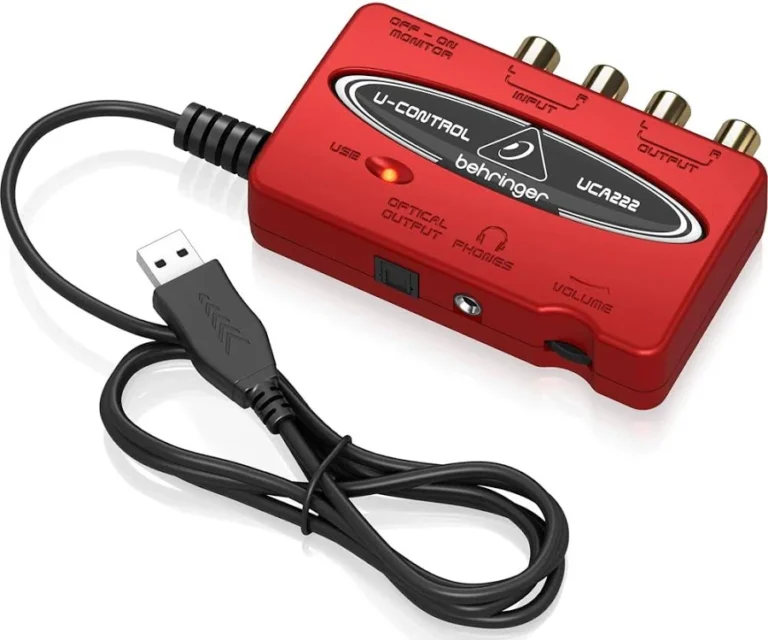 Behringer U-CONTROL UCA222 USB Audio Interface