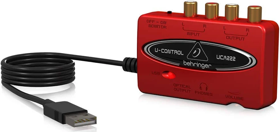 Behringer U-CONTROL UCA222 USB Audio Interface - Image 2