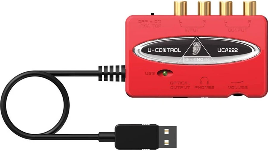 Behringer U-CONTROL UCA222 USB Audio Interface - Image 8