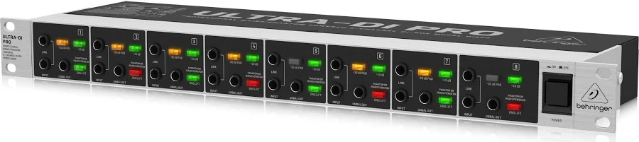 Behringer ULTRA-DI PRO DI800 V2 8-Channel Active DI Box - Image 2