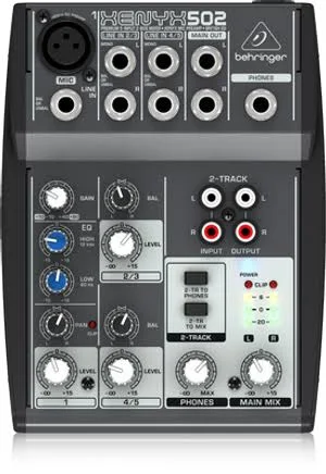 Behringer XENYX 502 Compact Analogue Mixer