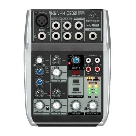 Behringer XENYX Q502USB USB Mixer