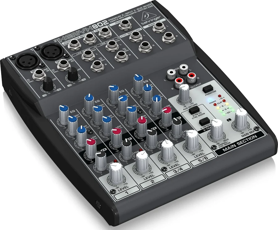Behringer XENYX Q802USB USB Mixer