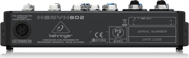 Behringer XENYX Q802USB USB Mixer - Image 3