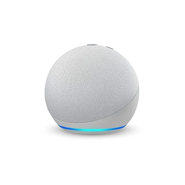 Amazon Echo Dot 4th Gen Glacier White Smart Speaker