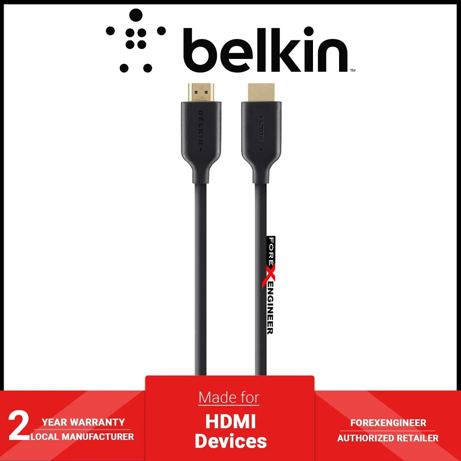 Belkin HDMI Cable, 1 Metre — Black - Image 5