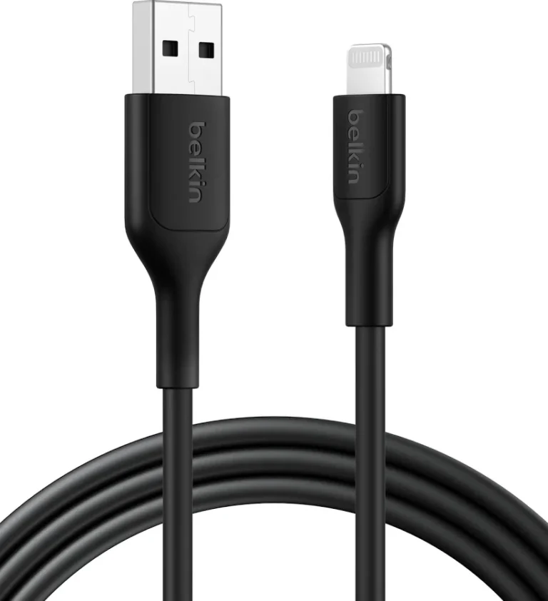 Belkin USB-A To Lightning Cable, 2 Metre — Black