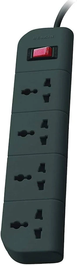Belkin 4-Outlet Power Strip, 1.5 Metre