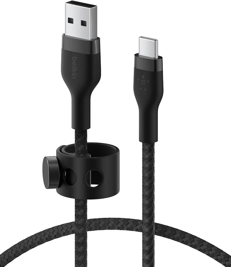 Belkin USB-A To USB-C Cable, 1 Metre — Black