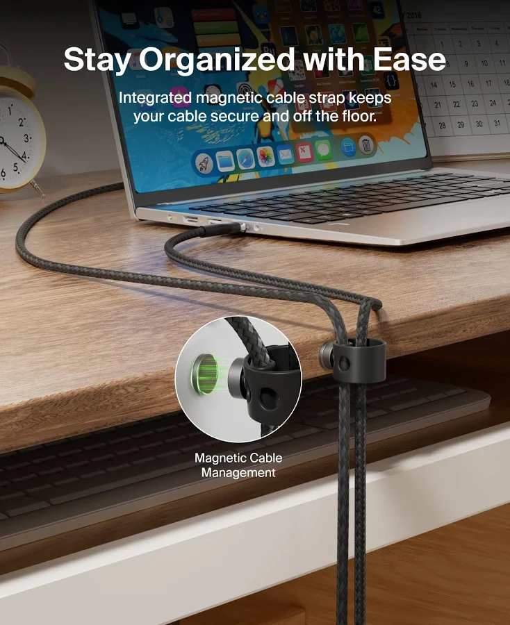 Belkin USB-A To USB-C Cable, 1 Metre — Black - Image 8