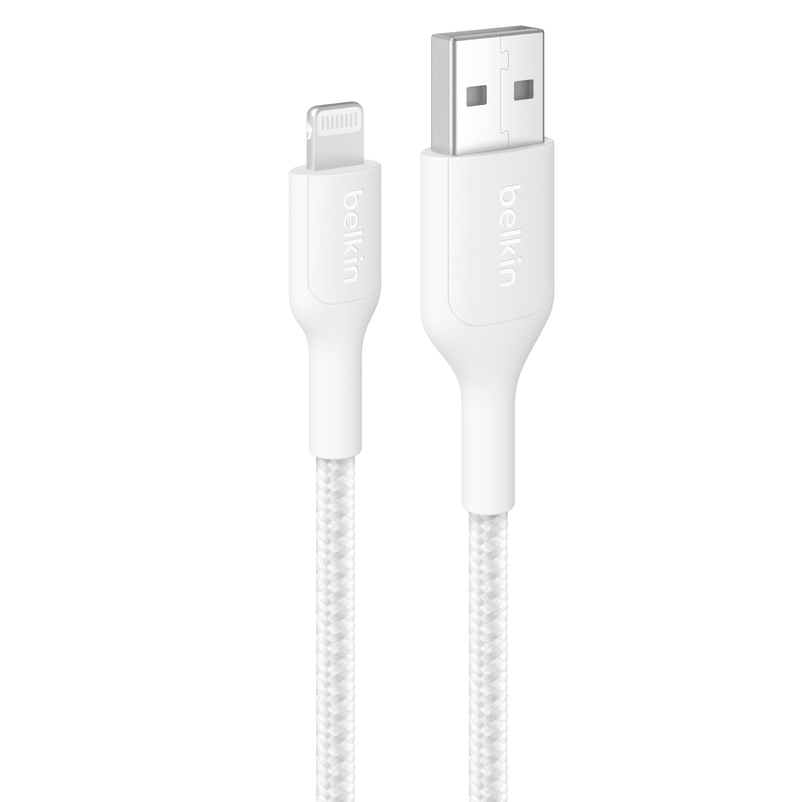 Belkin USB-A To Lightning Cable, 1 Metre — White