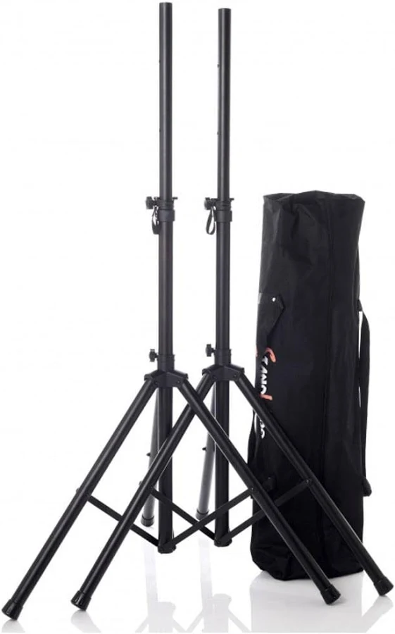 Bespeco SH80N Speaker Stand Pair With Carry Bag