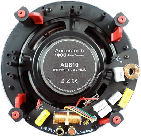 BIC America Acoustech AU810 8-Inch In-Ceiling Speakers — Pair