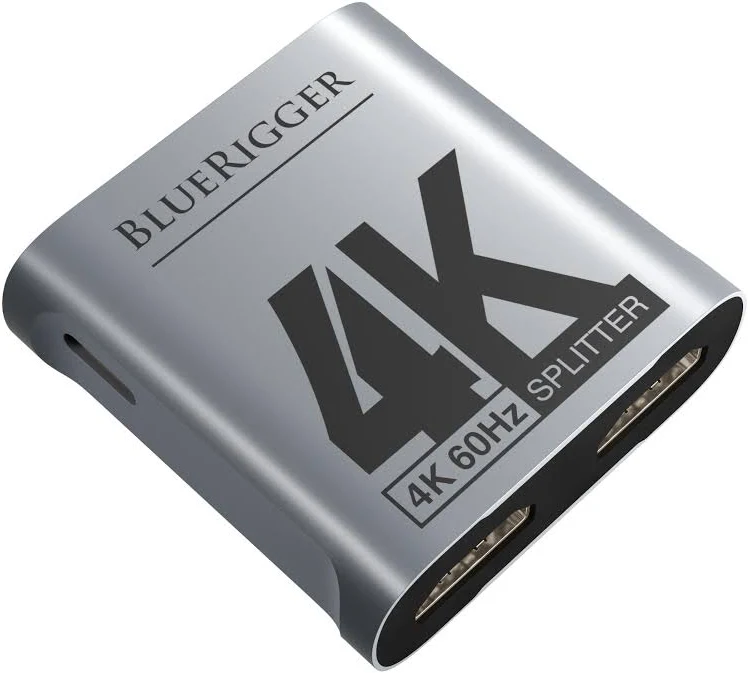 BlueRigger 4K HDMI Splitter 1 In 2 Out